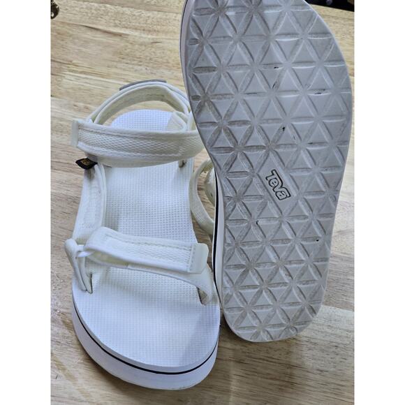 TEVA FLATFORM UNIVERSAL MASH WOMEN SANDALS BRIGHT WHIT US 10 UK 8 EU 41 - Picture 7 of 7